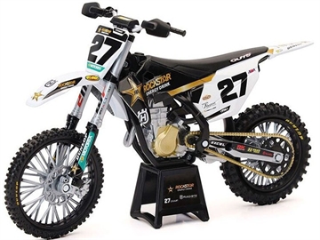 New Ray modelcrosser Husqvarna 1:12 Flot Malcom Stewart Edition